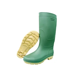 Bottes de sécurité couleur verte et noir