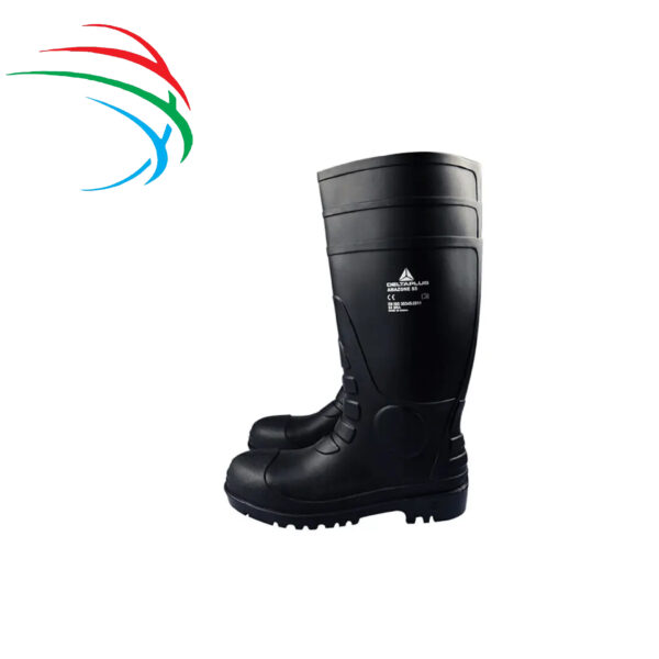 Bottes de sécurité couleur verte et noir - Image 4