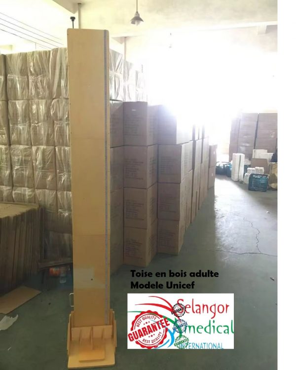 Toise en bois pour adulte