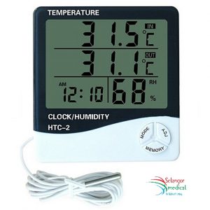 Thermo Hygromètre Numérique HTC-2 Avec Sonde