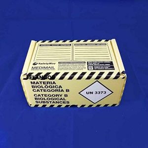 Triple emballage pour les substances biologiques de la catégorie B