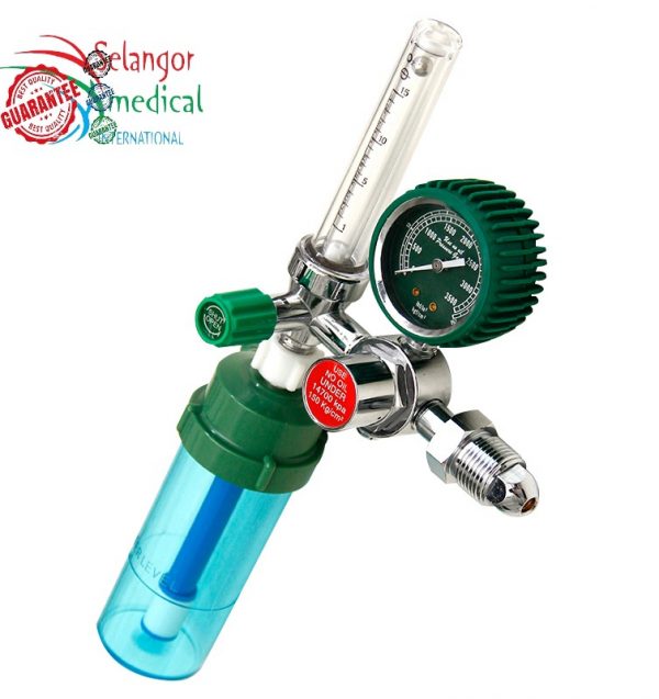 Manomètre + Barboteur Oxygène Médical