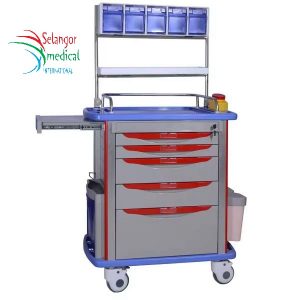 Chariot médical d&rsquo;urgence ABS