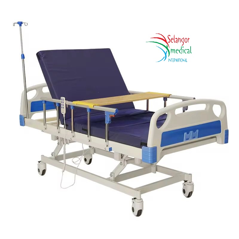 Lit d'hôpital électrique à trois fonctions – Image 3